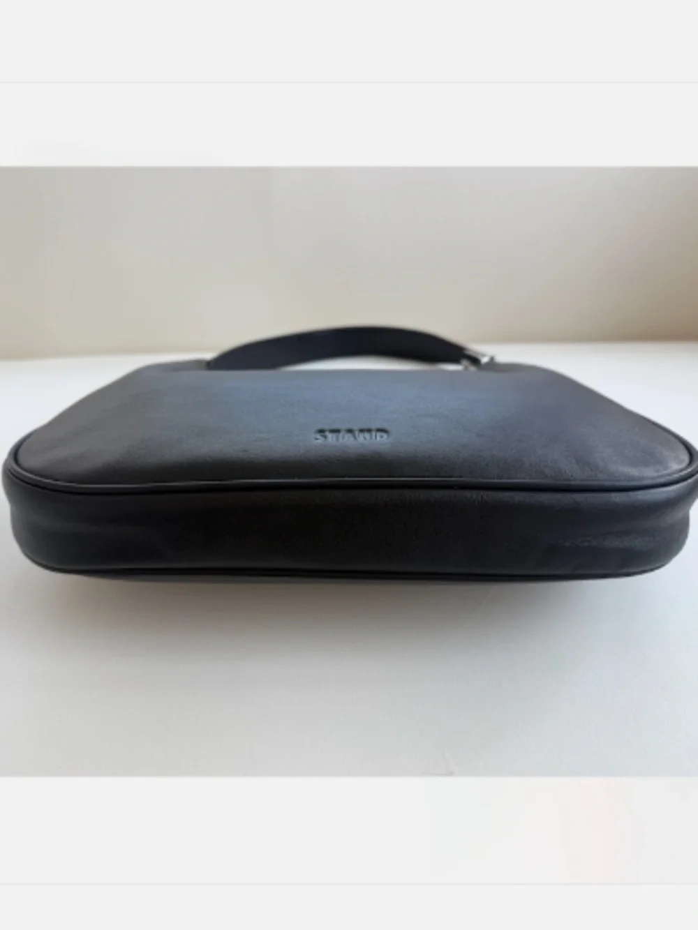 NWOT STAUD “Sylvie” Shoulder Bag Black Calf Leather - Picture 7 of 9